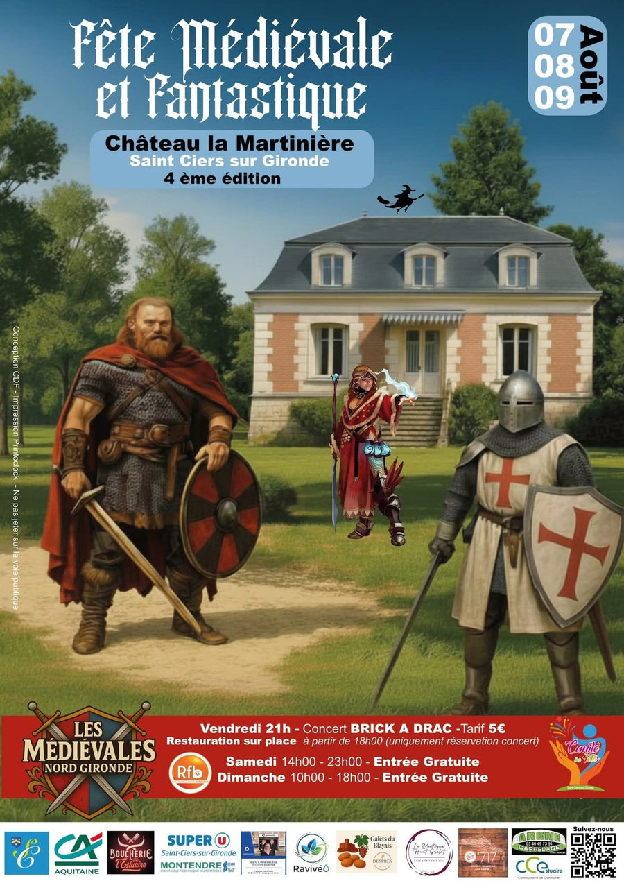 Festival Médiéval de Saint-Ciers-sur-Gironde - bijoux Lorred - Saint-Ciers-sur-Gironde