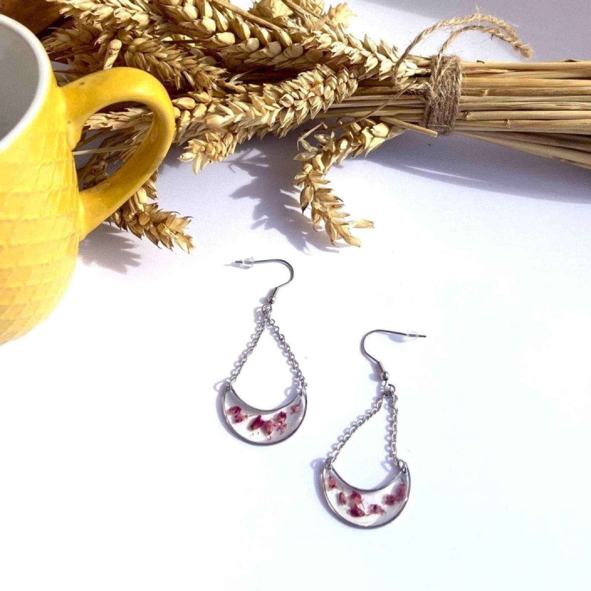Boucles d'oreilles GYPSY bruyère