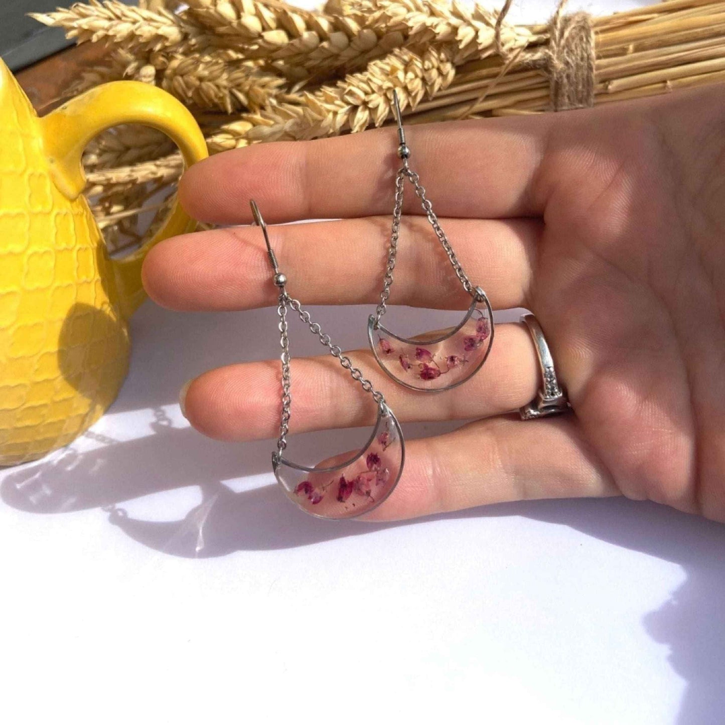 Boucles d'oreilles GYPSY bruyère