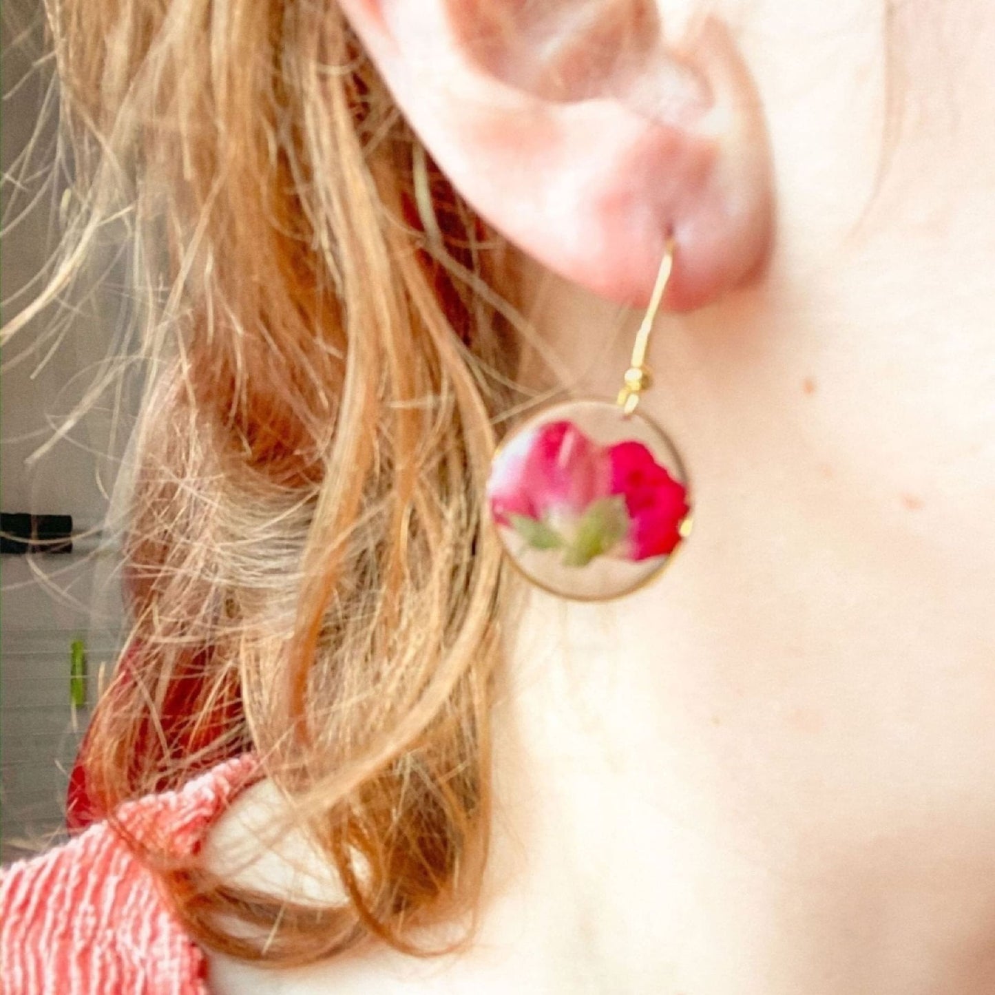 Boucles d'oreilles RONDA ROSABoucles d'oreillesLorred