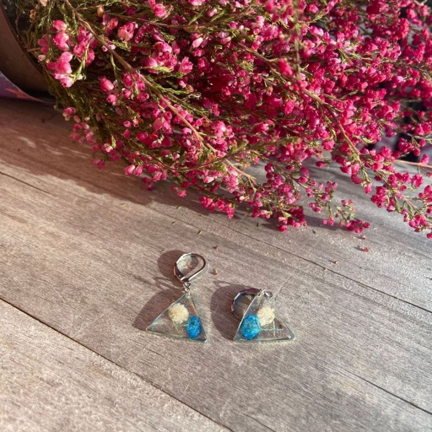 Boucles d’oreilles TRIO de bonheur bleuBoucles d'oreillesLorred