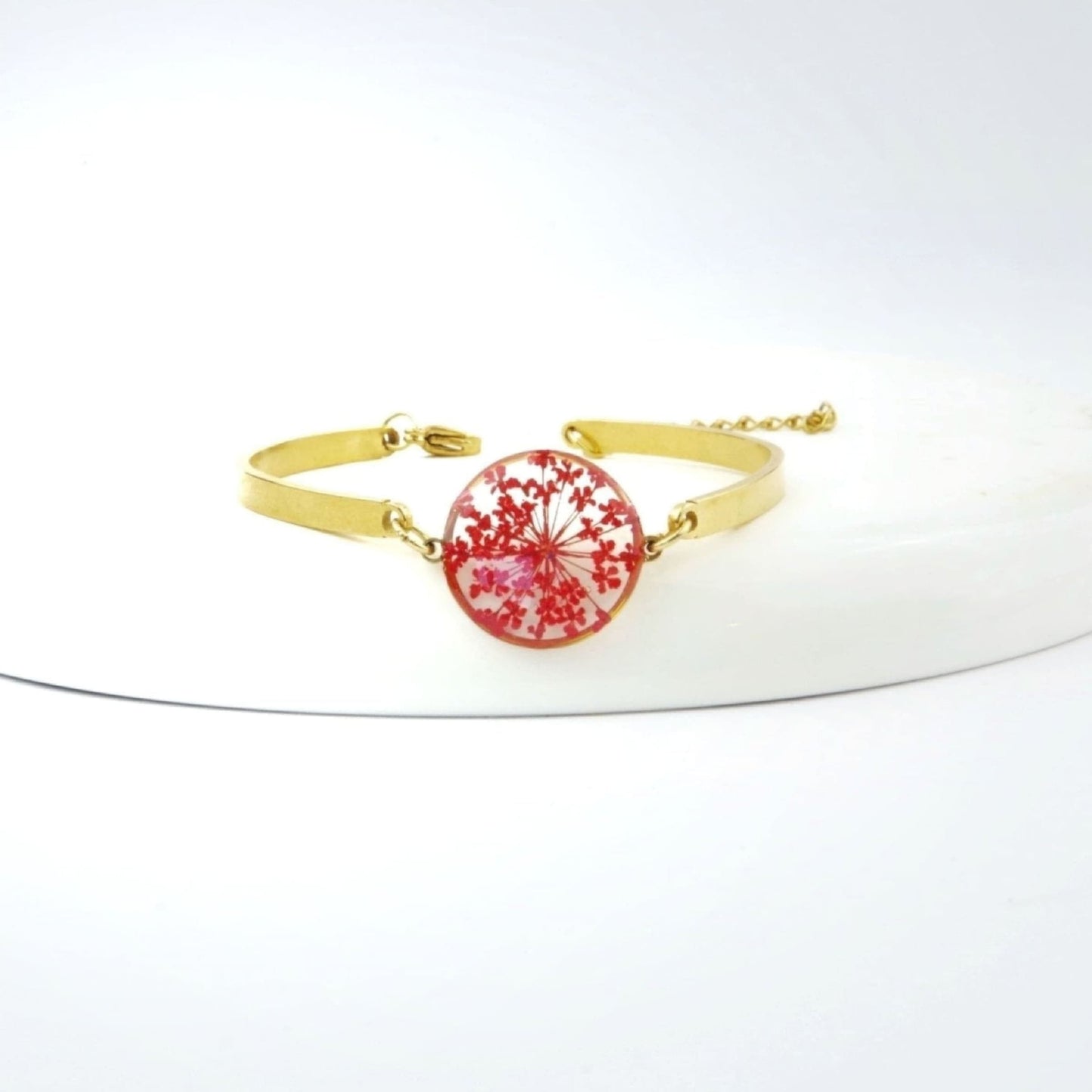 Bracelet MAGNUS ANNE rouge orBraceletsLorred