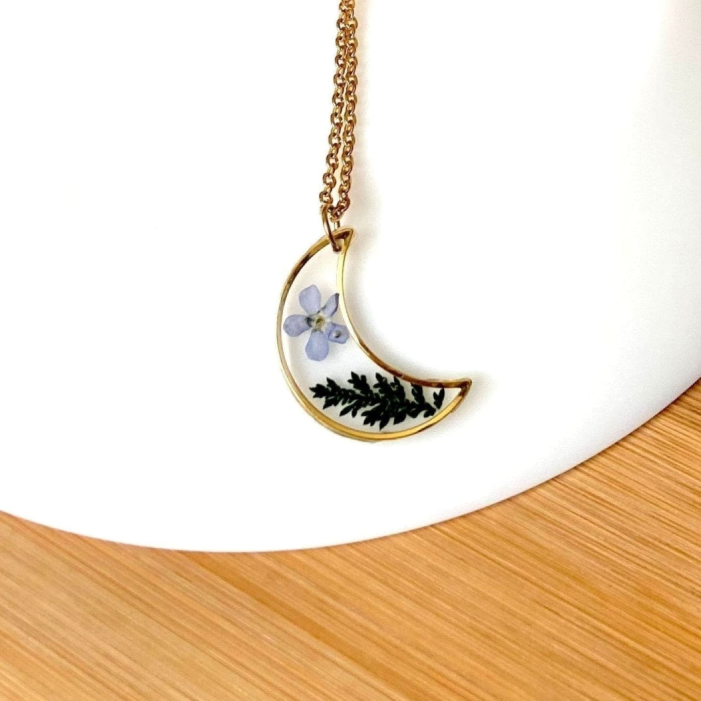 Collier LOUNA de myosotisColliersLorred