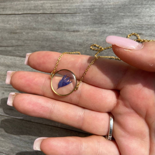 Collier LOUXOR de bleuetColliersLorred