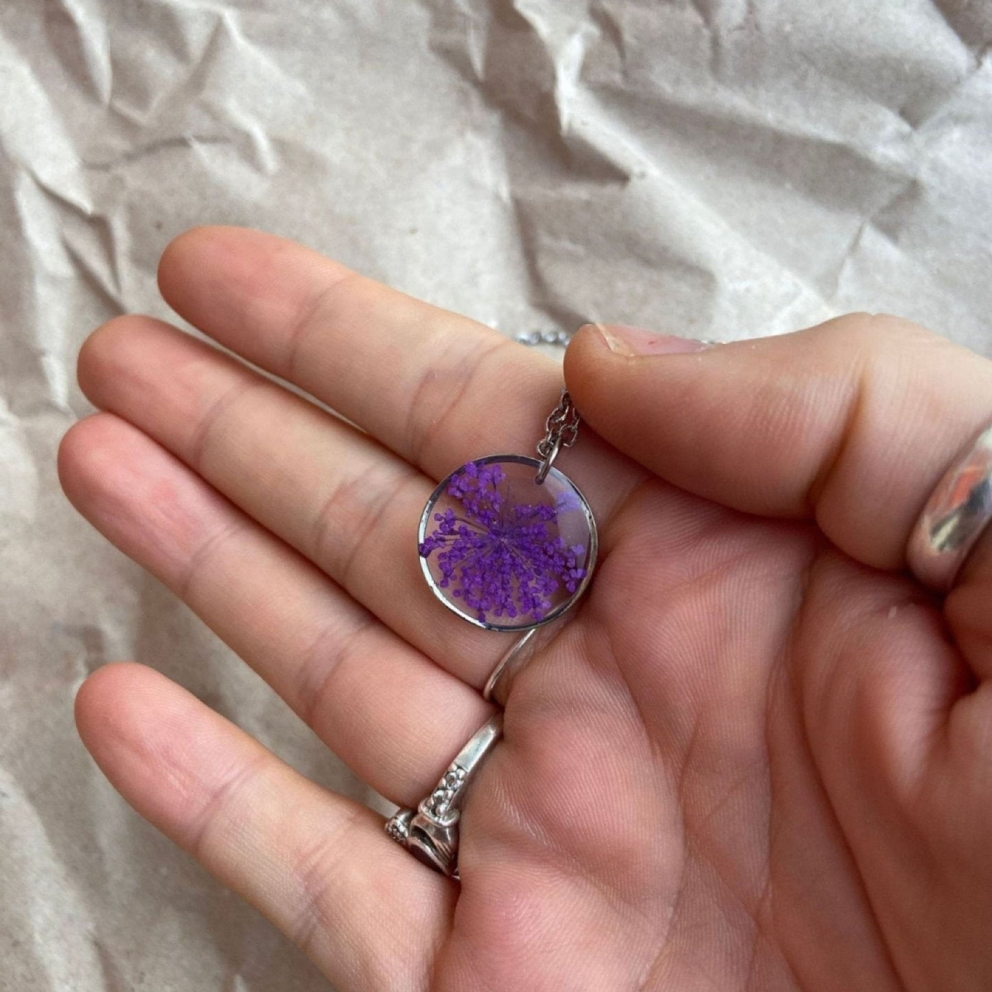 Collier LOUXOR DRA violetColliersLorred