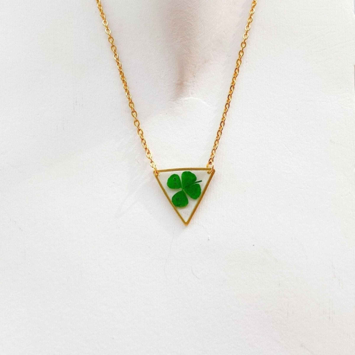 Collier Lucky Trio - Trèfle Porte-Bonheur Or ou Argent
