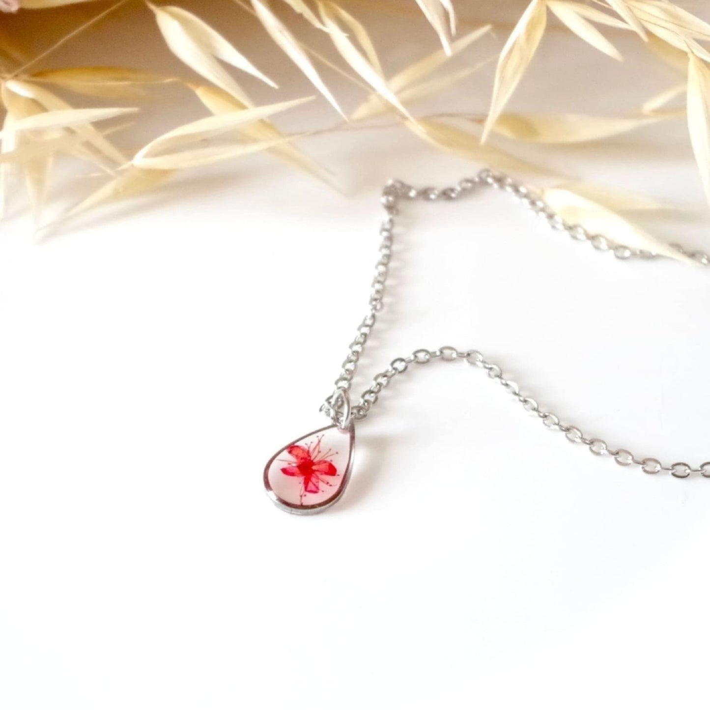 Collier « tu me rends rouge d’amour »ColliersLorred