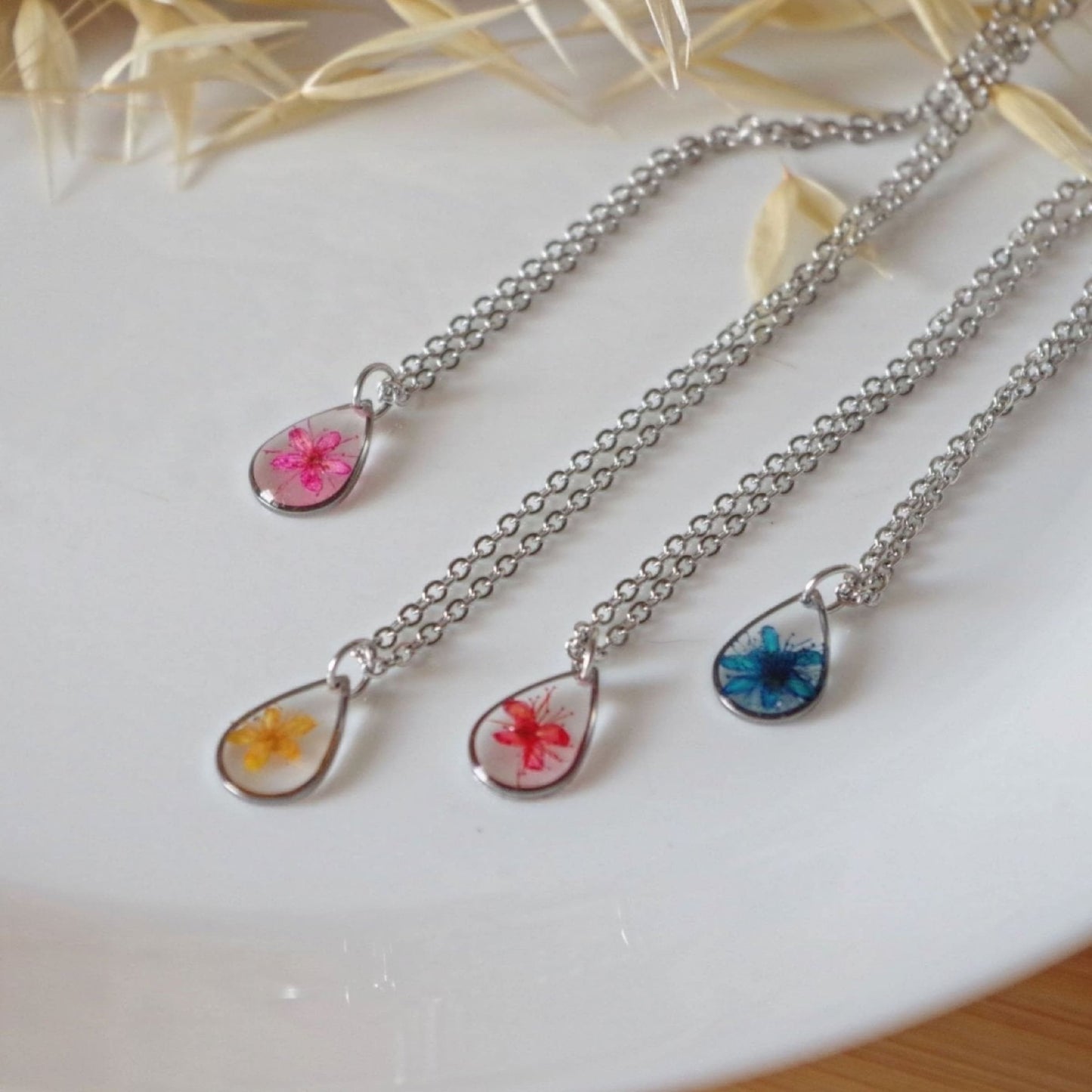Collier « tu me rends rouge d’amour »ColliersLorred