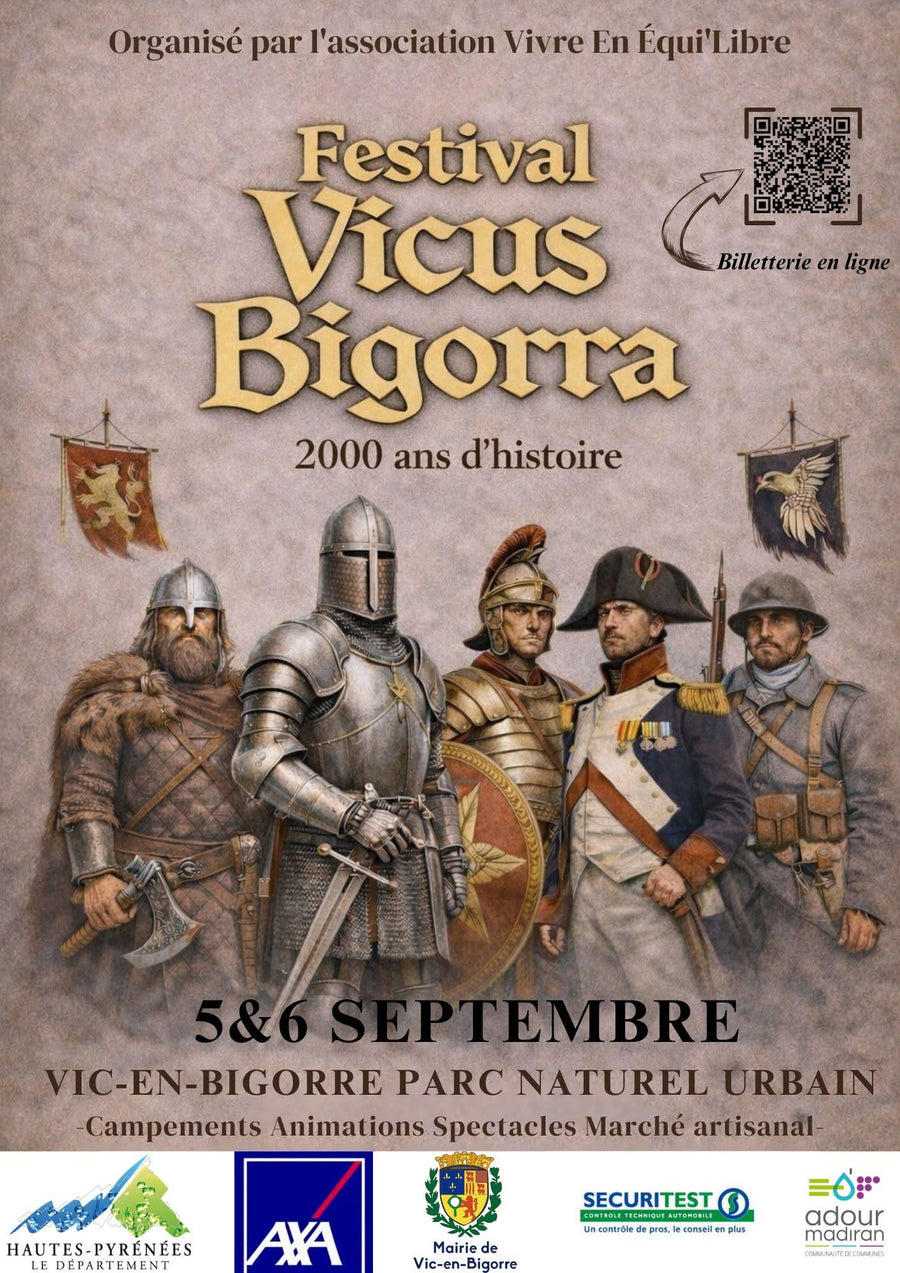 Festival Vicus Bigorra - bijoux Lorred - Vic en Bigore