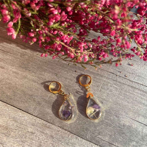 Boucles d'oreilles goutte ALEGRO