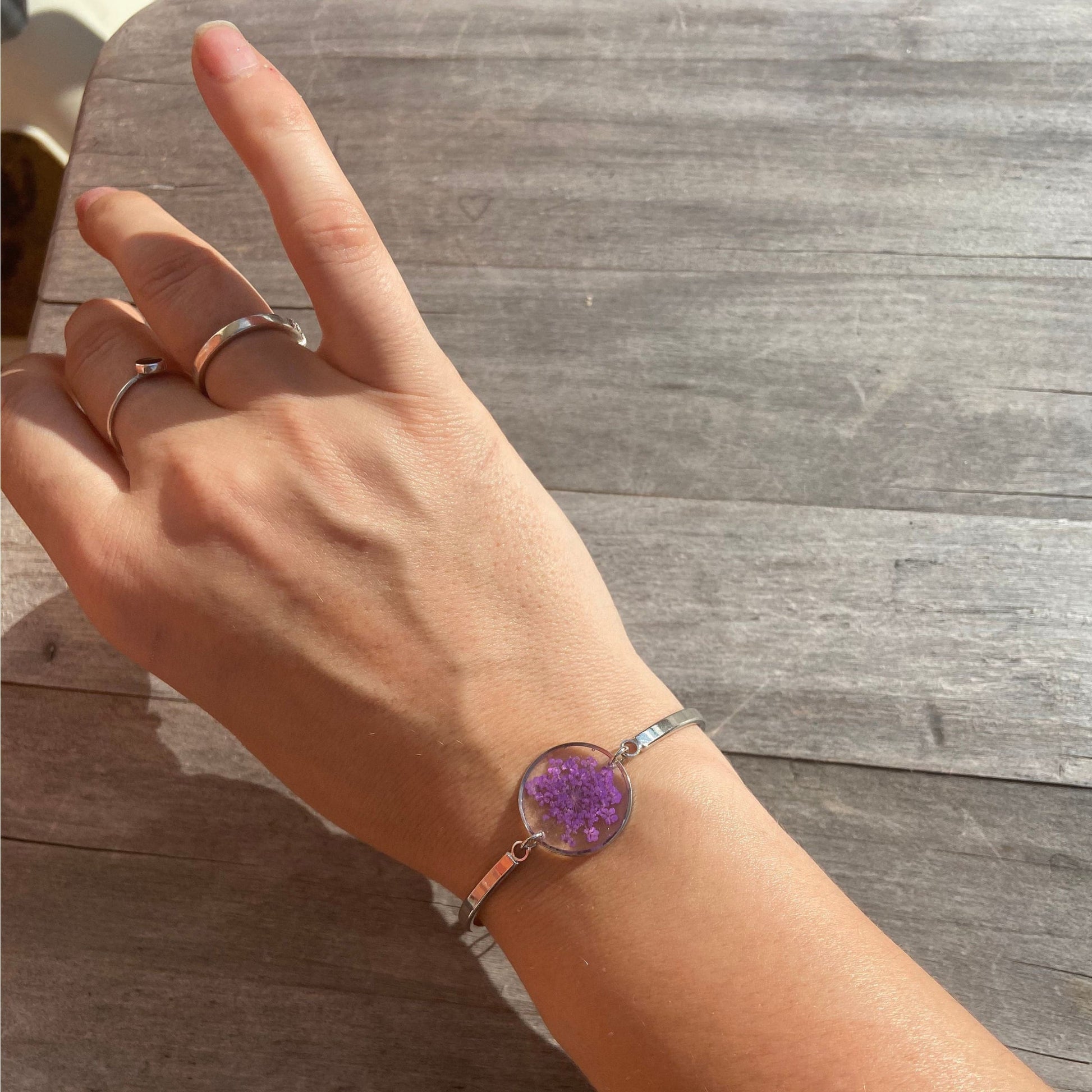 Bracelet MAGNUS ANNE violette - Bracelets