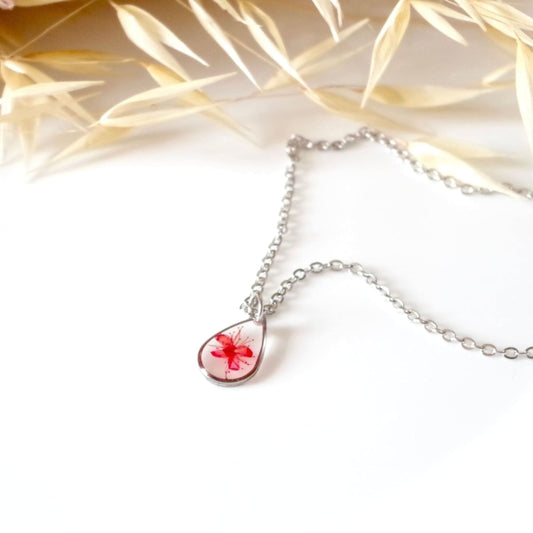 Collier « tu me rends rouge d’amour »ColliersLorred