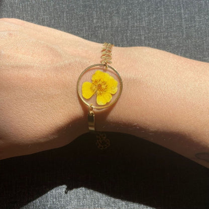 FLEURI MAGNUS bracelet au bouton d’or stabiliséBraceletsLorred